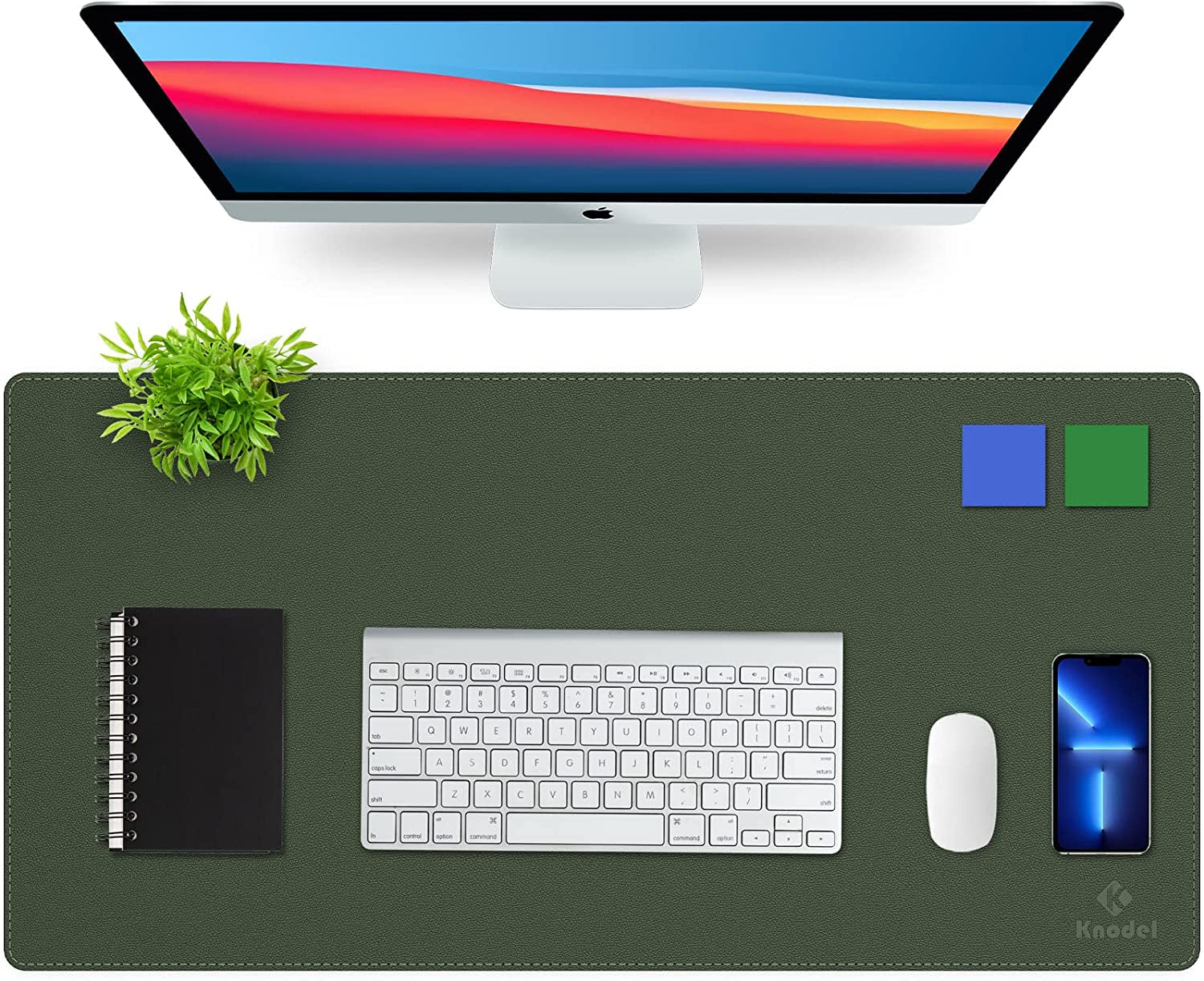 Desklyn DeskMat Pro + LumaTouch LED Lamp Bundle
