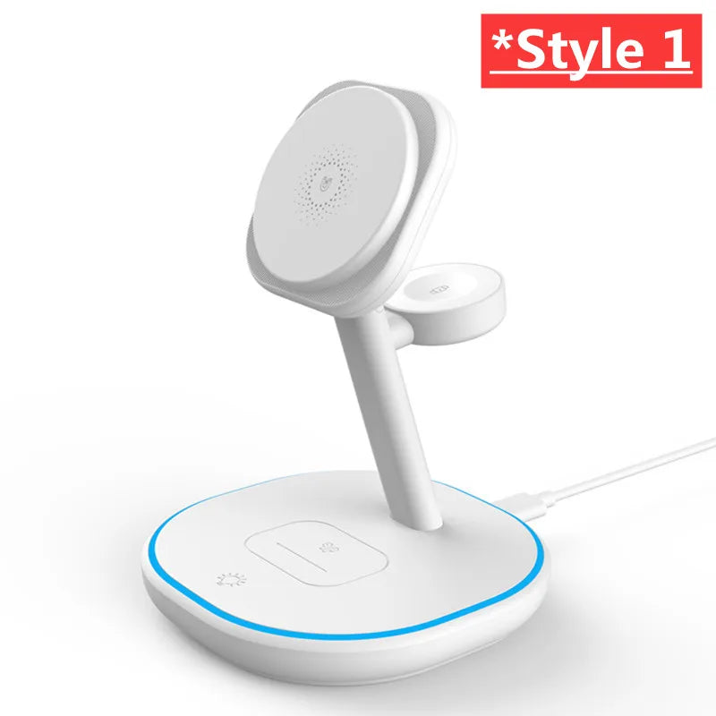 Desklyn ChargeHub — 3-in-1 MagSafe Wireless Station
