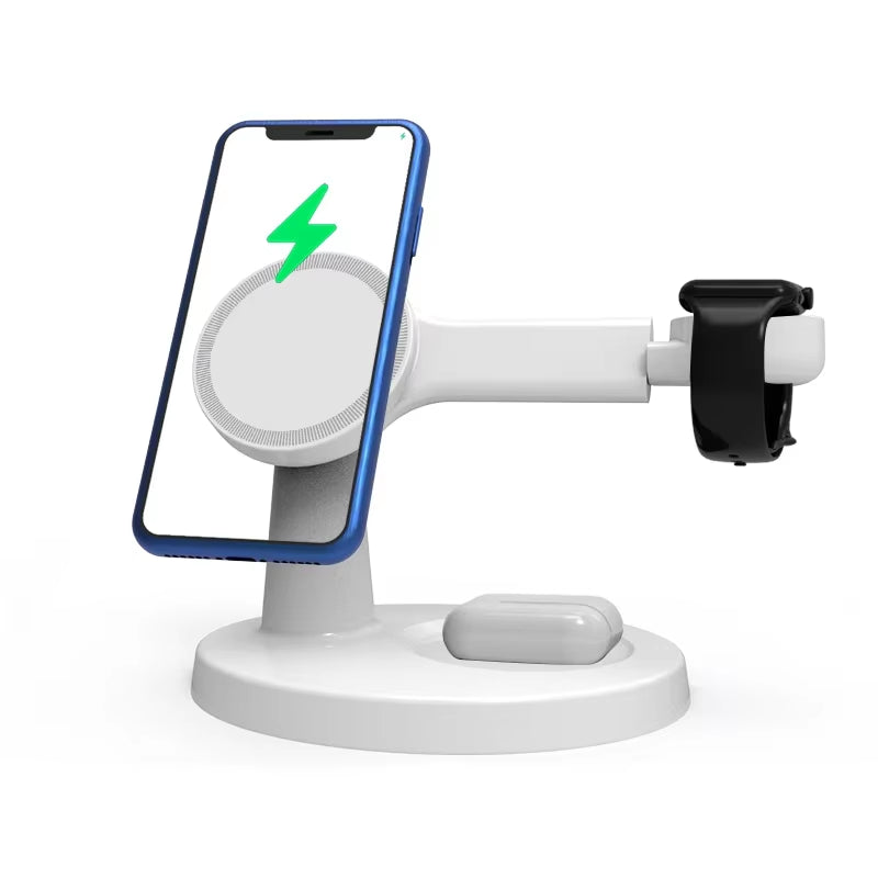 Desklyn ChargeHub — 3-in-1 MagSafe Wireless Station