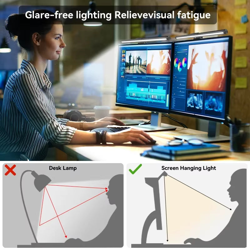 Desklyn LightBar Pro — RGB Monitor Bias Light 44cm