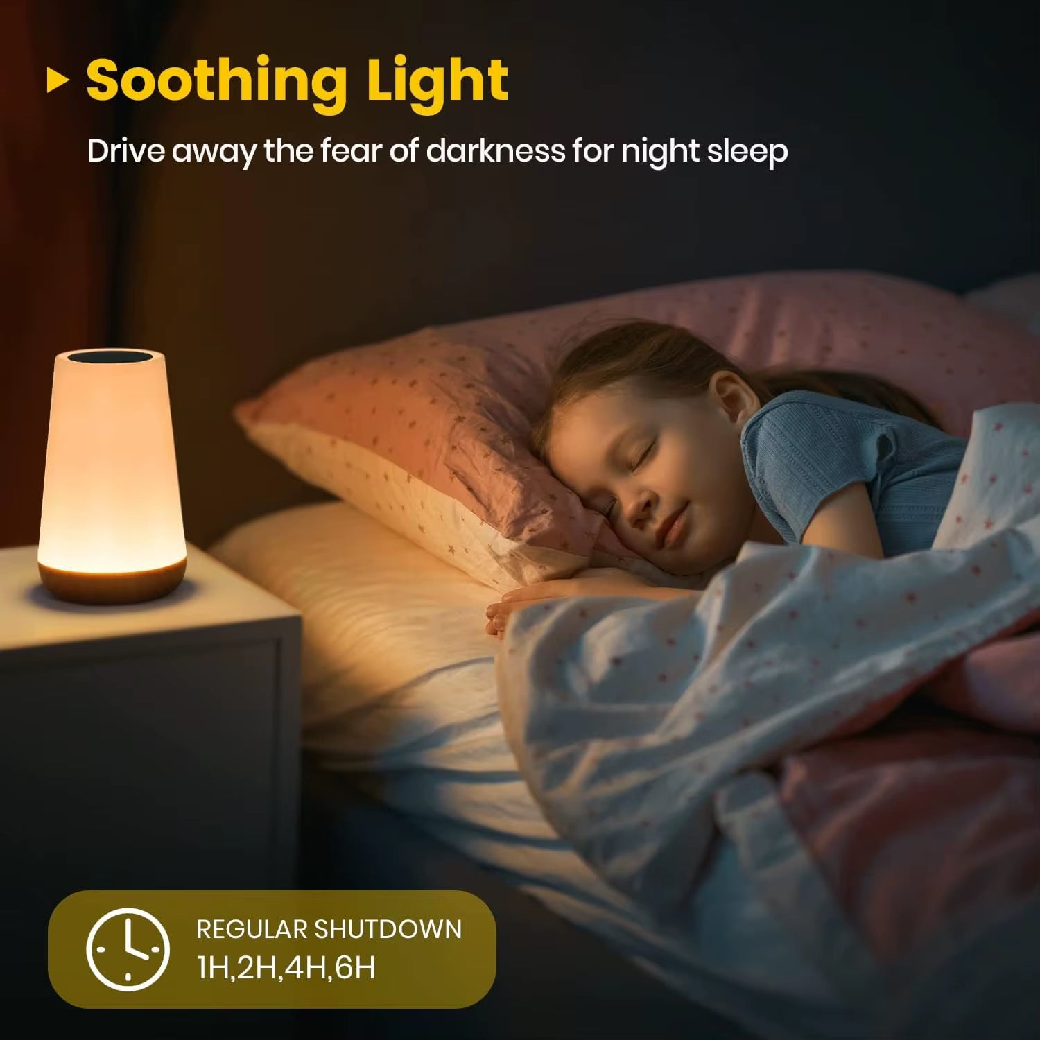 Desklyn Glow- RGB Touch Mood Lamp