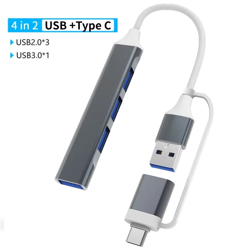Desklyn HubSlim — USB-C Multiport Adapter
