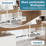 Desklyn ClampTray — No-Drill Under-Desk Cable Management Tray - image 7