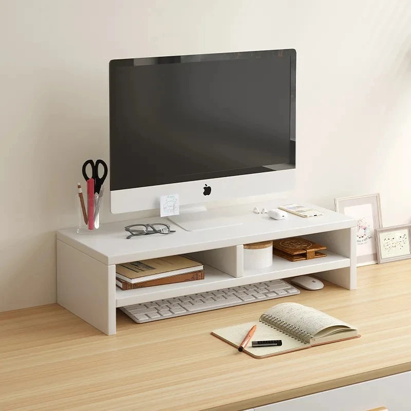 Desklyn Riser Pro — Monitor Stand with Storage Shelf