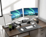 Desklyn DualRiser — 3-Shelf Adjustable Wood Monitor Stand - image 7